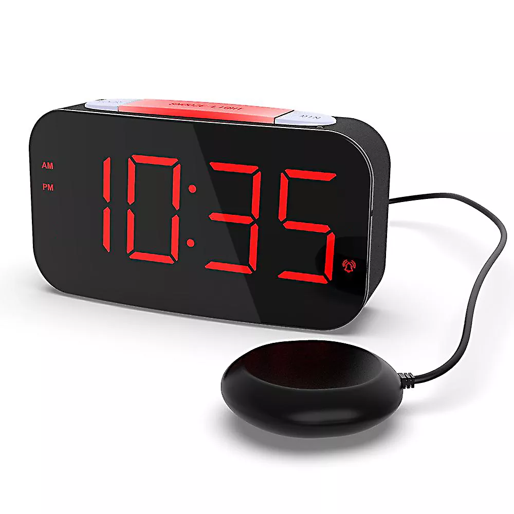 Kebangkitan Jam Penggera Getaran Butang Besar untuk Tidur Lebat dan Warga Emas